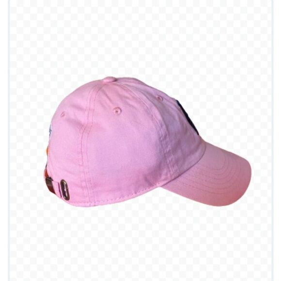 Boston red socks, pink 100% cotton baseball cap - Picture 3 of 4